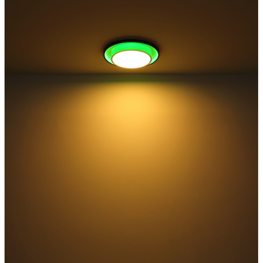 Globo - LED RGBW Stmievateľné stropné svietidlo LED/21W/230V 2700-6500K+ diaľkové ovládanie