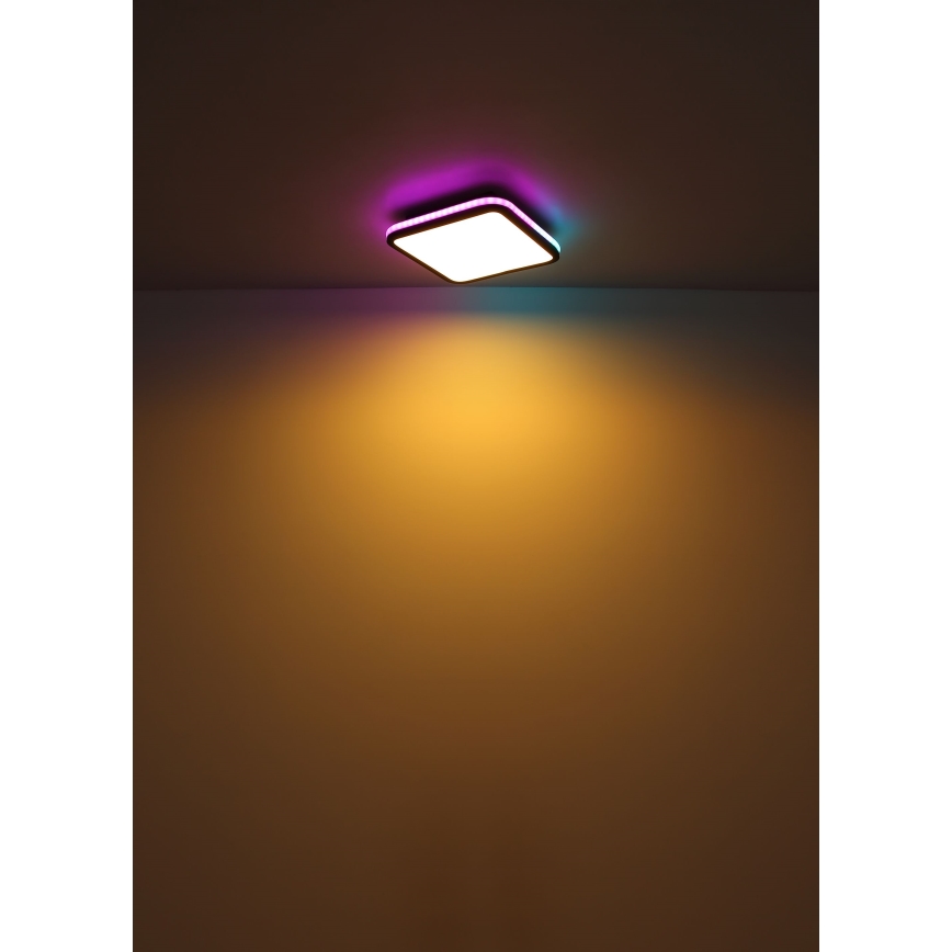 Globo - LED RGBW Stmievateľné stropné svietidlo LED/40W/230V 2700-6500K + diaľkové ovládanie