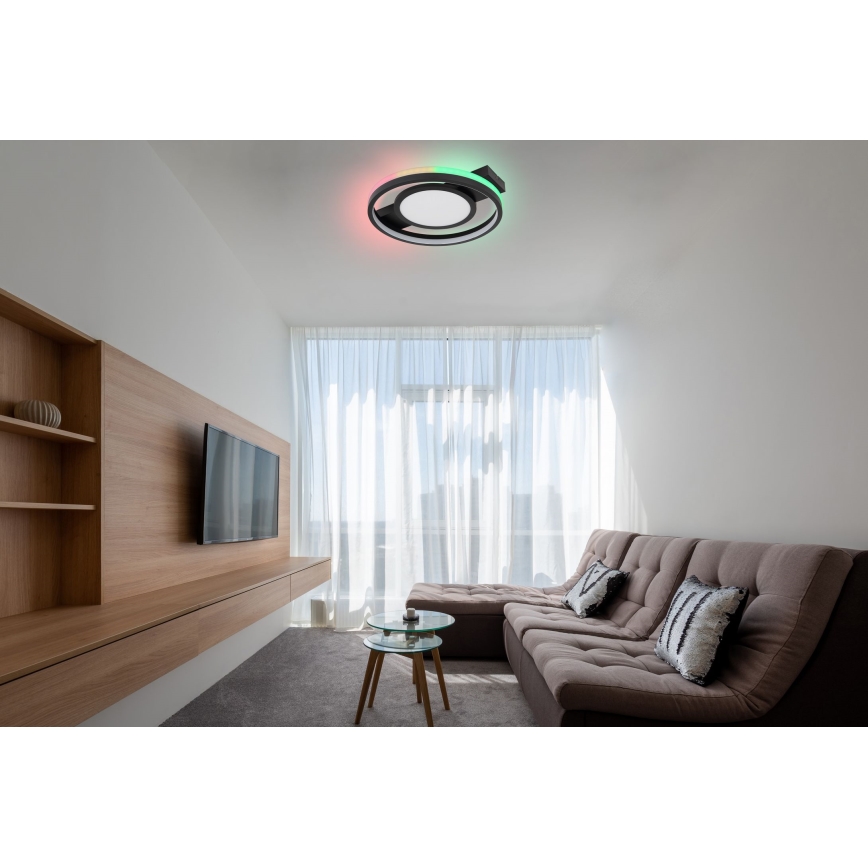 Globo - LED RGBW Stmievateľné stropné svietidlo LED/40W/230V 3000-6500K + diaľkové ovládanie