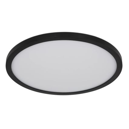 Globo - LED RGB Stmievateľné kúpeľňové stropné svietidlo LED/18W/230V 3000-6000K + diaľkové ovládanie IP44 čierna