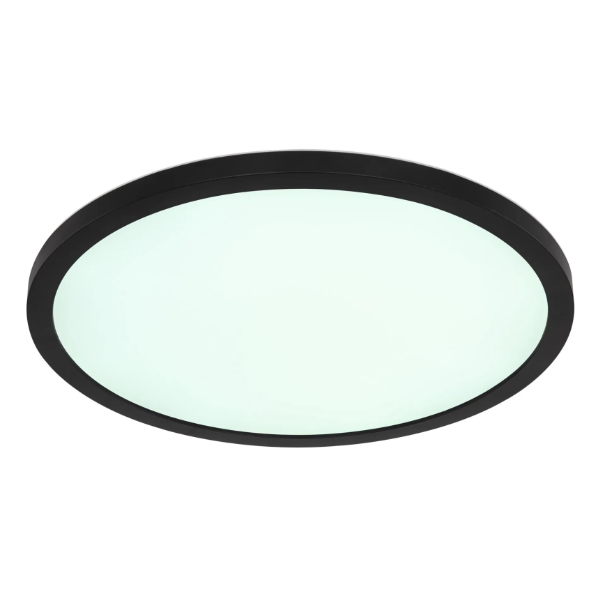 Globo - LED RGB Stmievateľné kúpeľňové stropné svietidlo LED/18W/230V 3000-6000K + diaľkové ovládanie IP44 čierna