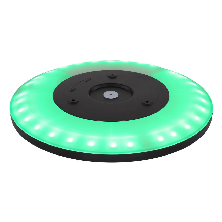 Globo - LED RGB Stmievateľné kúpeľňové stropné svietidlo LED/18W/230V 3000-6000K + diaľkové ovládanie IP44 čierna