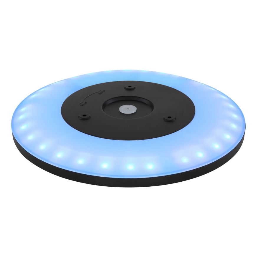 Globo - LED RGB Stmievateľné kúpeľňové stropné svietidlo LED/18W/230V 3000-6000K + diaľkové ovládanie IP44 čierna