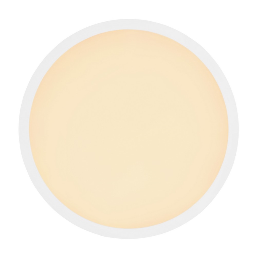 Globo - LED Stmievateľné kúpeľňové stropné svietidlo LED/18W/230V pr. 29,4 cm IP44 biela