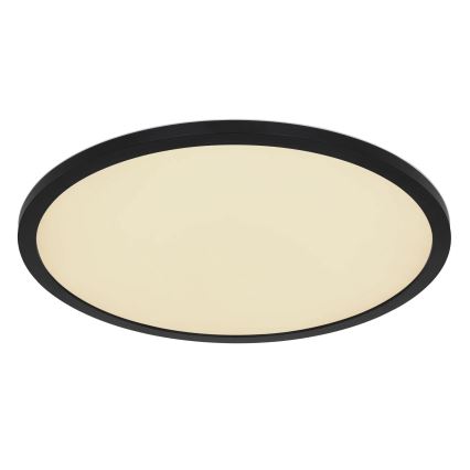 Globo - LED RGB Stmievateľné kúpeľňové stropné svietidlo LED/21W/230V 3000-6000K + diaľkové ovládanie IP44 čierna