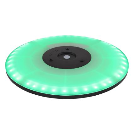 Globo - LED RGB Stmievateľné kúpeľňové stropné svietidlo LED/21W/230V 3000-6000K + diaľkové ovládanie IP44 čierna