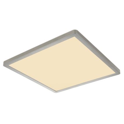 Globo - LED Stmievateľné kúpeľňové stropné svietidlo LED/18W/230V 29,4x29,4 cm IP44 matný chróm