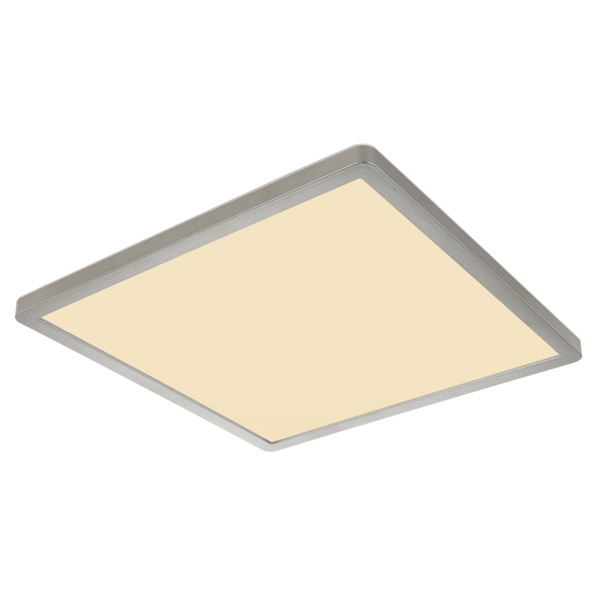 Globo - LED Stmievateľné kúpeľňové stropné svietidlo LED/18W/230V 29,4x29,4 cm IP44 matný chróm