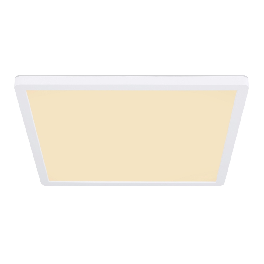 Globo - LED Stmievateľné kúpeľňové stropné svietidlo LED/18W/230V 29,4x29,4 cm IP44 biela