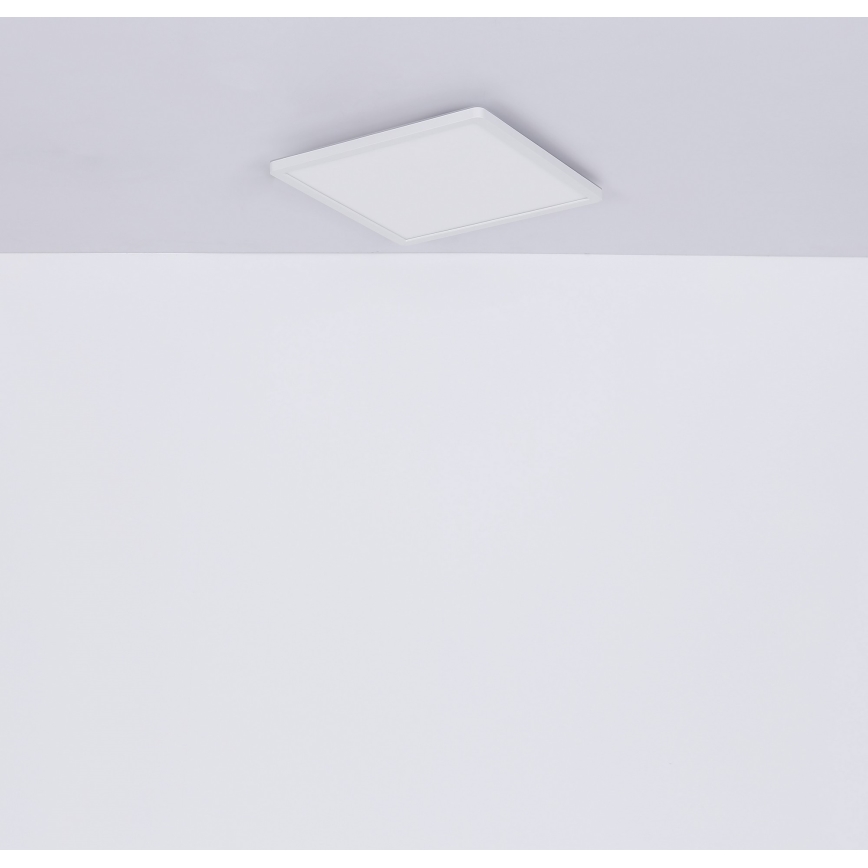 Globo - LED Stmievateľné kúpeľňové stropné svietidlo LED/18W/230V 29,4x29,4 cm IP44 biela