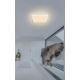 Globo - LED Stmievateľné kúpeľňové stropné svietidlo LED/18W/230V 29,4x29,4 cm IP44 biela