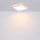 Globo - LED Stmievateľné kúpeľňové stropné svietidlo LED/24W/230V 42x42 cm IP44 biela