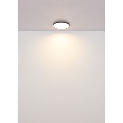 Globo - LED Stropné svietidlo LED/15W/230V 4000K pr. 23 cm čierna