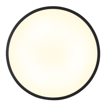 Globo - LED Stropné svietidlo LED/15W/230V 4000K pr. 23 cm čierna