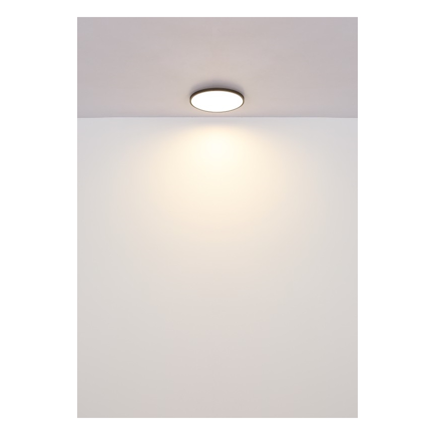 Globo - LED Stropné svietidlo LED/32W/230V 4000K pr. 40 cm čierna
