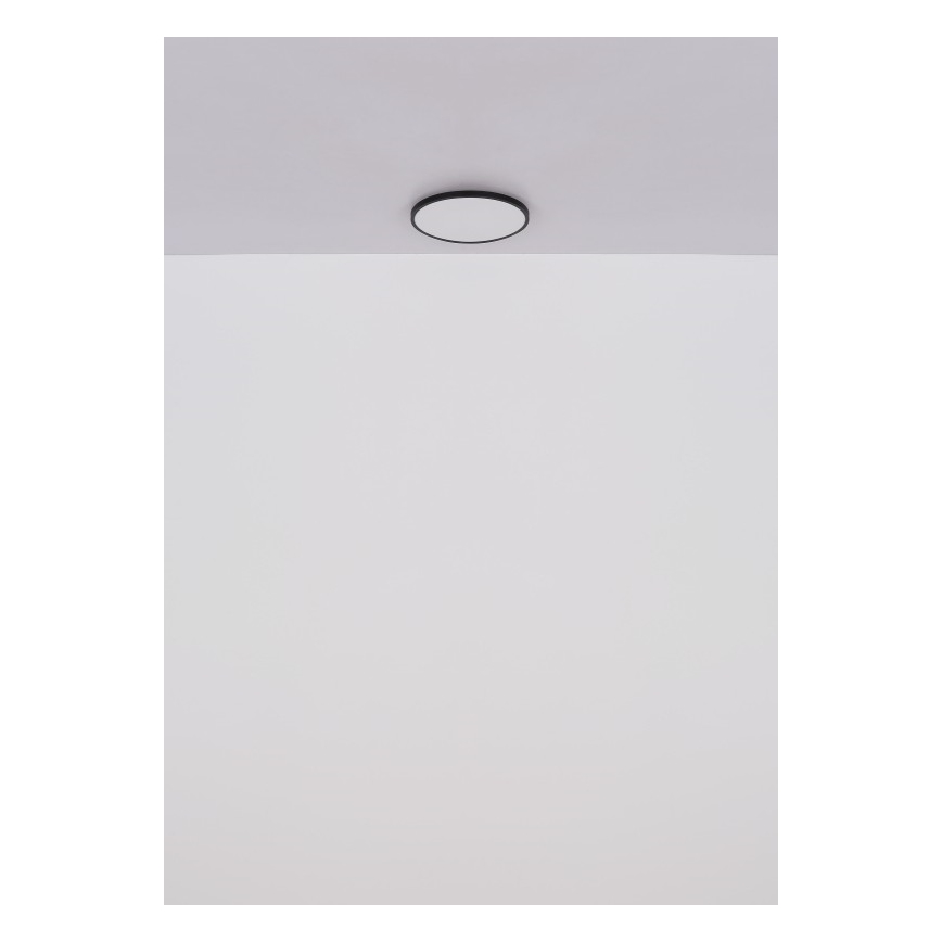 Globo - LED Stropné svietidlo LED/32W/230V 4000K pr. 40 cm čierna