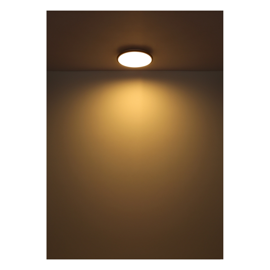 Globo - LED Stropné svietidlo LED/18W/230V 3000K pr. 35 cm čierna