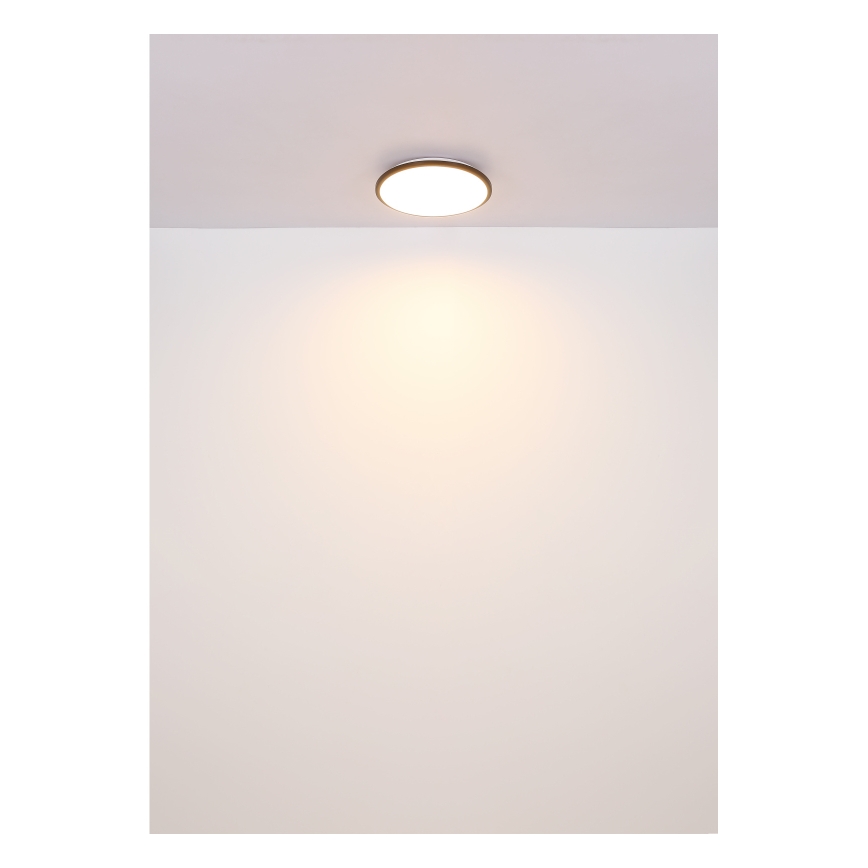 Globo - LED Stropné svietidlo LED/18W/230V 3000K pr. 35 cm čierna