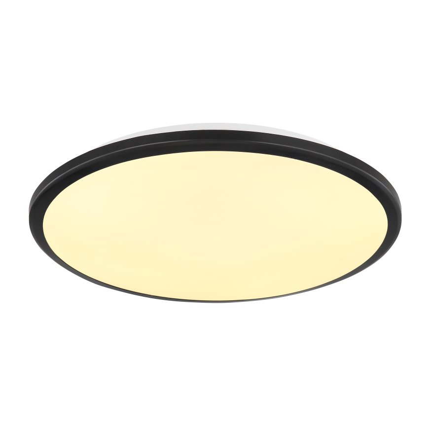 Globo - LED Stropné svietidlo LED/18W/230V 3000K pr. 35 cm čierna
