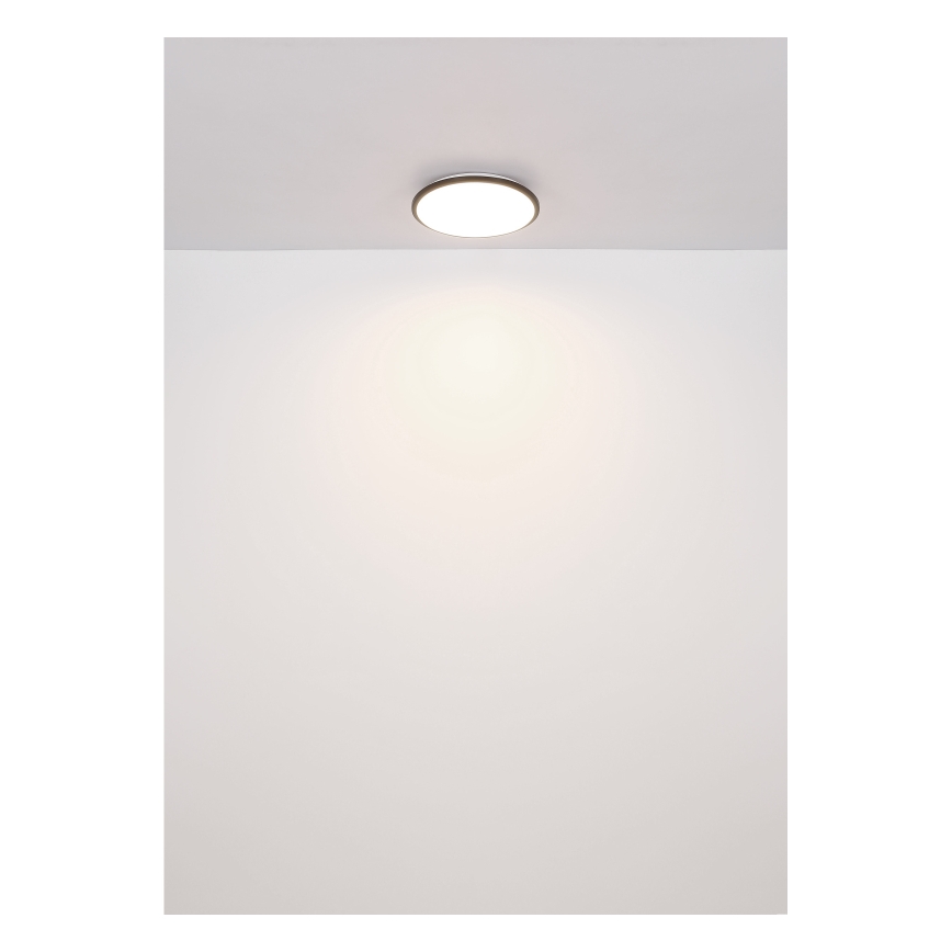 Globo - LED Stropné svietidlo LED/18W/230V 4000K pr. 35 cm čierna