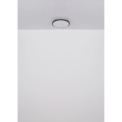 Globo - LED Stropné svietidlo LED/18W/230V 4000K pr. 35 cm čierna