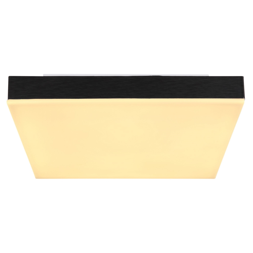 Globo - LED Stropné svietidlo LED/18W/230V 30x30 cm čierna