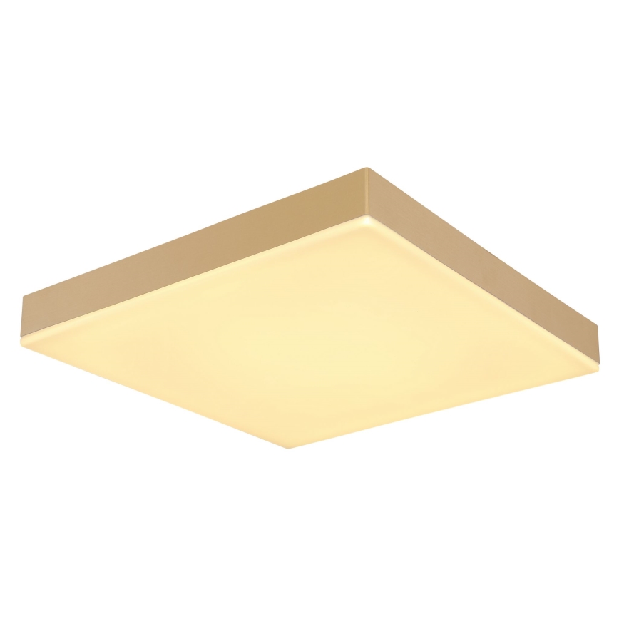 Globo - LED Stropné svietidlo LED/18W/230V 30x30 cm zlatá