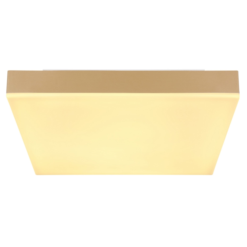 Globo - LED Stropné svietidlo LED/18W/230V 30x30 cm zlatá