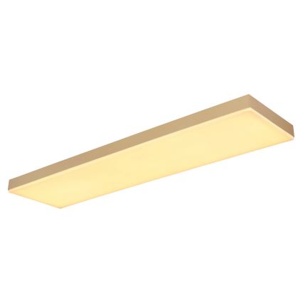 Globo - LED Stmievateľné stropné svietidlo LED/24W/230V 2700-6500K zlatá + diaľkové ovládanie