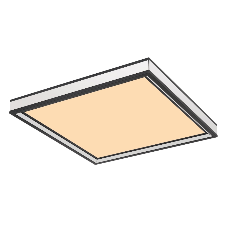 Globo - LED Stropné svietidlo LED/12W/230V 30x30 cm čierna/biela