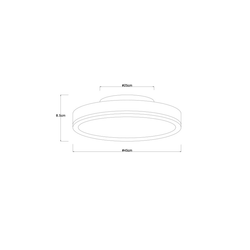 Globo - LED Stropné svietidlo LED/24W/230V 3000K pr. 45 cm