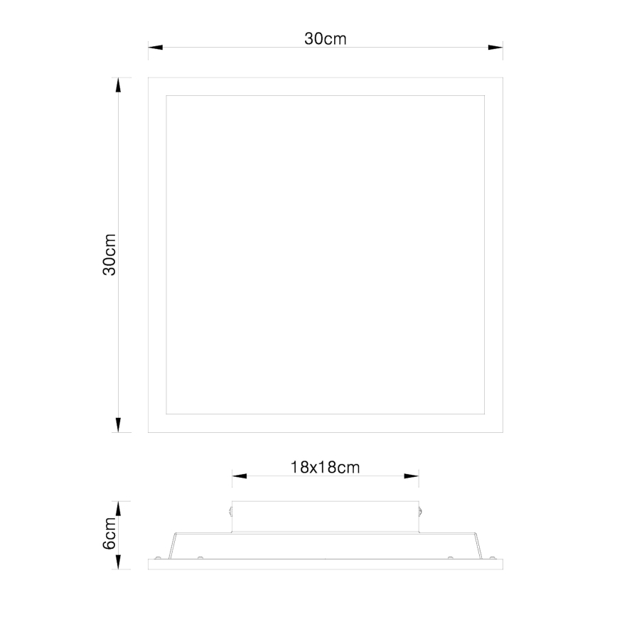Globo - LED Stropné svietidlo LED/12W/230V
