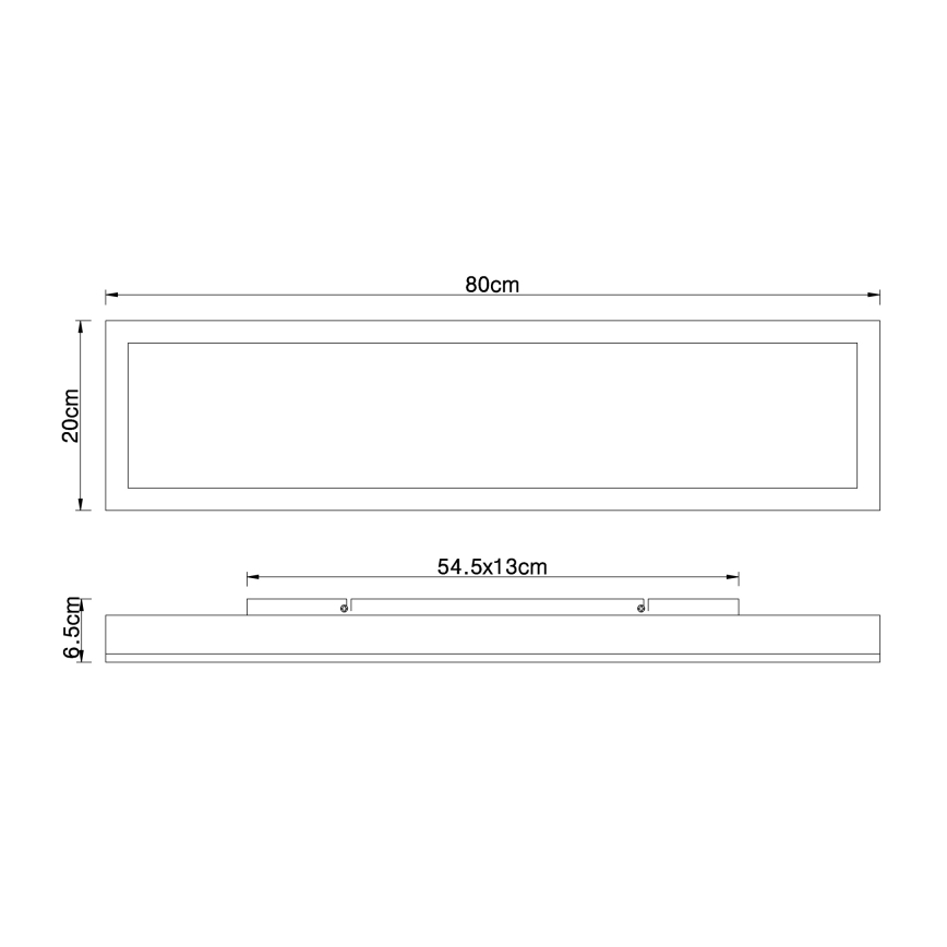 Globo - LED Stropné svietidlo LED/24W/230V