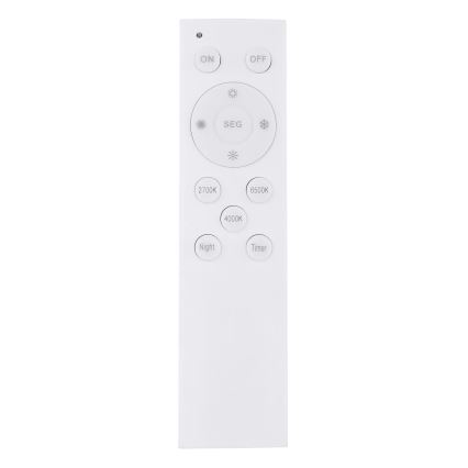 Globo - LED Stmievateľné stropné svietidlo LED/40W/230V 2700-6500K pr. 60 cm + diaľkové ovládanie hnedá/šedá