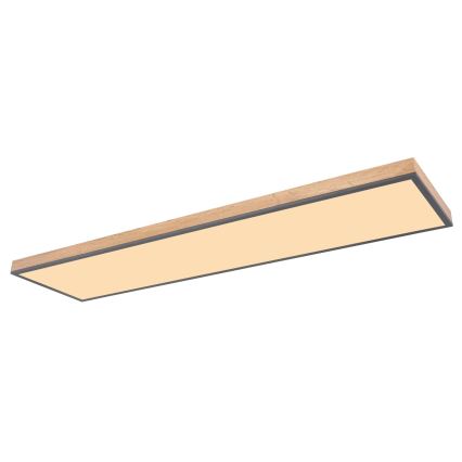 Globo - LED Stmievateľné stropné svietidlo LED/36W/230V 2700-6500K + diaľkové ovládanie hnedá/šedá