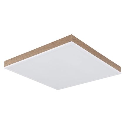 Globo - LED Stmievateľné stropné svietidlo LED/24W/230V 2700-6500K + diaľkové ovládanie hnedá/biela