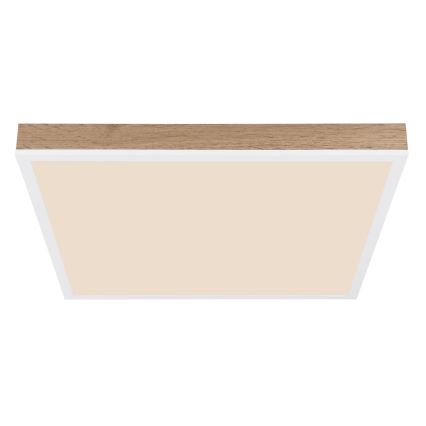 Globo - LED Stmievateľné stropné svietidlo LED/24W/230V 2700-6500K + diaľkové ovládanie hnedá/biela