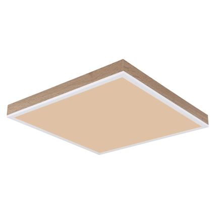 Globo - LED Stmievateľné stropné svietidlo LED/24W/230V 2700-6500K + diaľkové ovládanie hnedá/biela