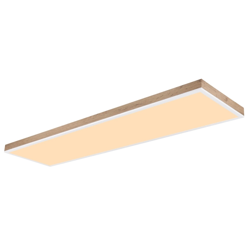 Globo - LED Stmievateľné stropné svietidlo LED/36W/230V 2700-6500K + diaľkové ovládanie hnedá/biela