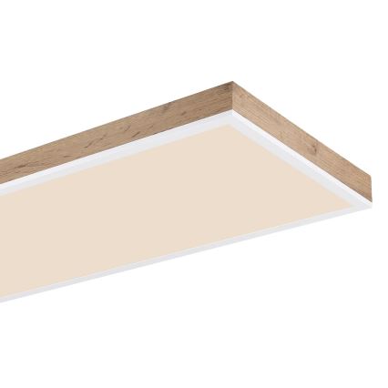 Globo - stmievateľné LED stropné svietidlo LED/36W/230V 2700-6500K hnedá/biela + diaľkové ovládanie