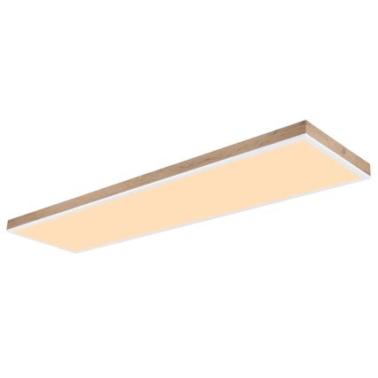 Globo - stmievateľné LED stropné svietidlo LED/36W/230V 2700-6500K hnedá/biela + diaľkové ovládanie
