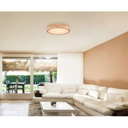 Globo - LED Stmievateľné stropné svietidlo LED/24W/230V 3000-6000K + diaľkové ovládanie