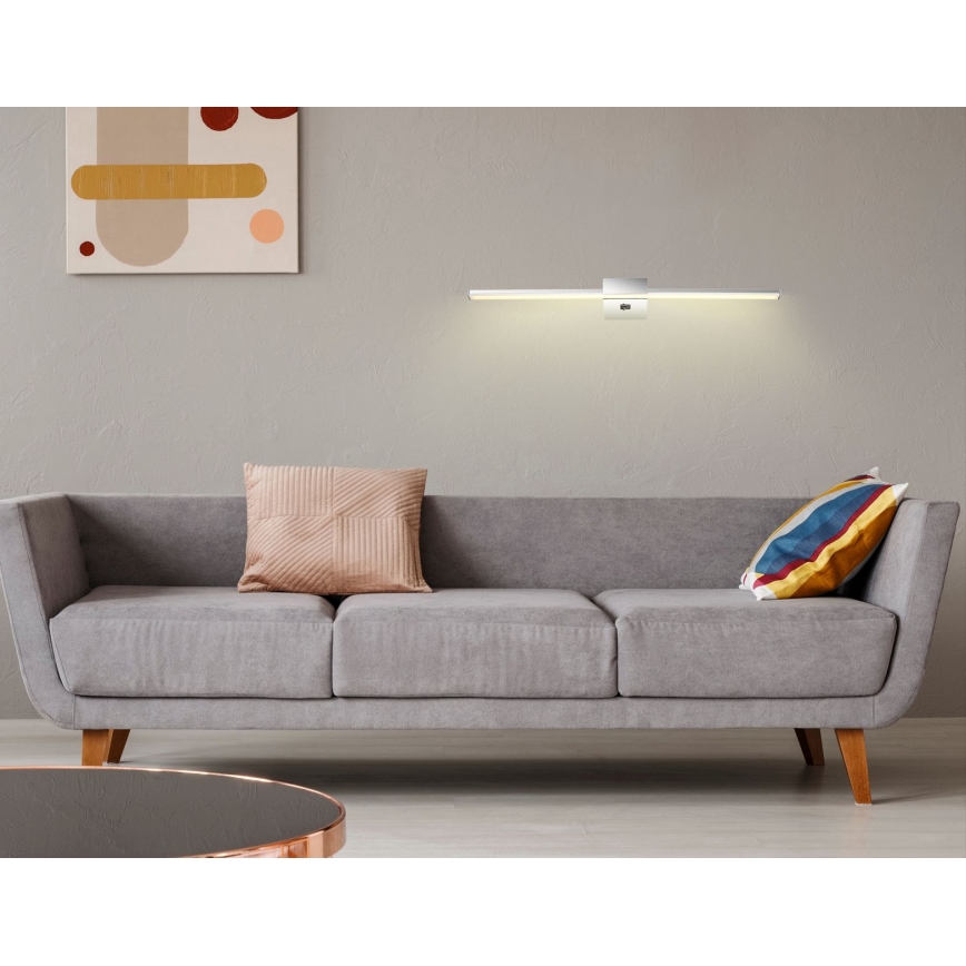 Globo - LED Obrazové svietidlo LED/12W/230V 61,5 cm lesklý chróm