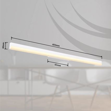 Globo - LED Nástenné svietidlo LED/18W/230V 3000/6000K 80 cm biela