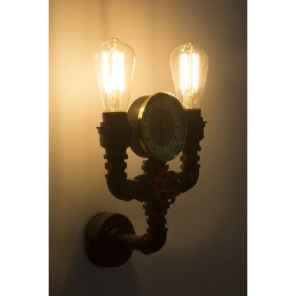 Globo - Nástenné svietidlo 2xE27/60W/230V