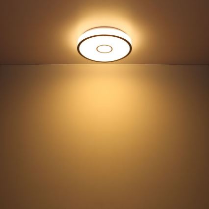 Globo - LED RGB Kúpeľňové stmievateľné svietidlo LED/40W/230V 2700-6500K IP44 Wi-Fi Tuya + diaľkové ovládanie