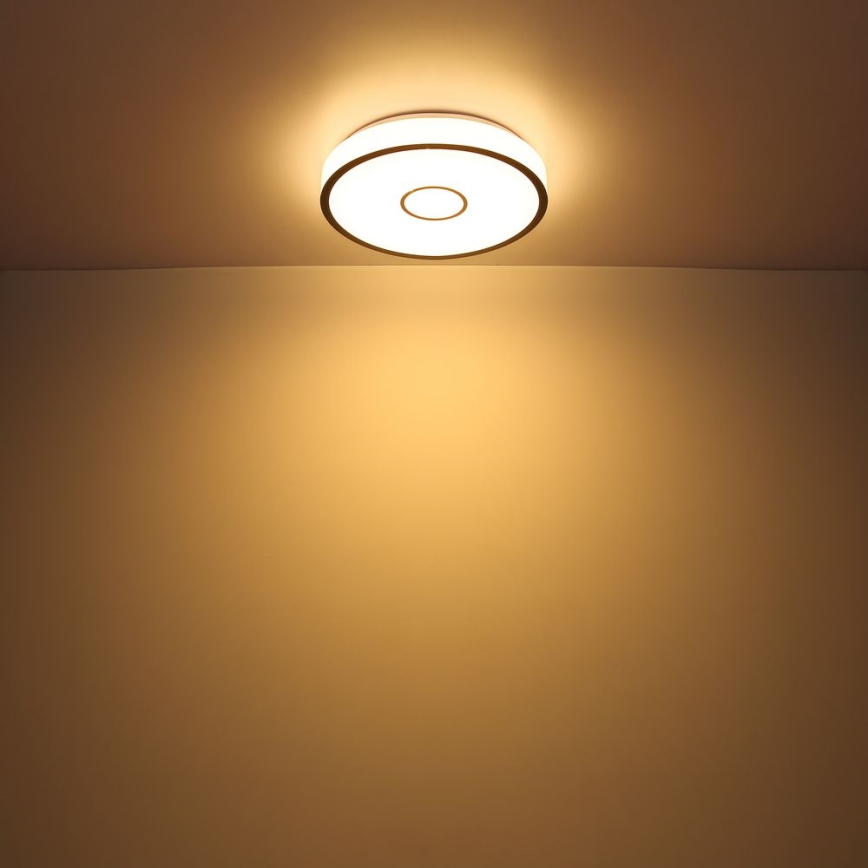Globo - LED RGB Kúpeľňové stmievateľné svietidlo LED/40W/230V 2700-6500K IP44 Wi-Fi Tuya + diaľkové ovládanie