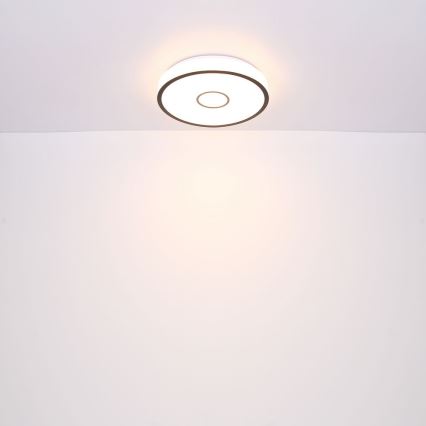 Globo - LED RGB Kúpeľňové stmievateľné svietidlo LED/40W/230V 2700-6500K IP44 Wi-Fi Tuya + diaľkové ovládanie