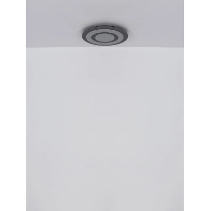 Globo - LED Stropné svietidlo LED/24W/230V 3000K pr. 32 cm antracit