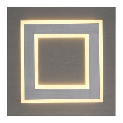 Globo - LED Stropné svietidlo LED/24W/230V 3000K 32x32 cm antracit